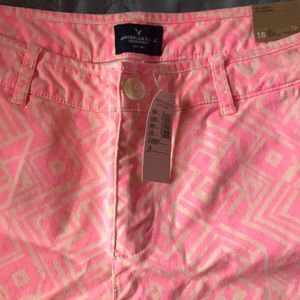 AE low rise midi shorts